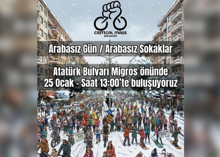 Arabasız Gün, Arabasız Sokaklar Eskişehir’de