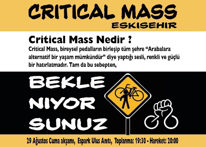 Critical Mass 4. Tur Geliyor!