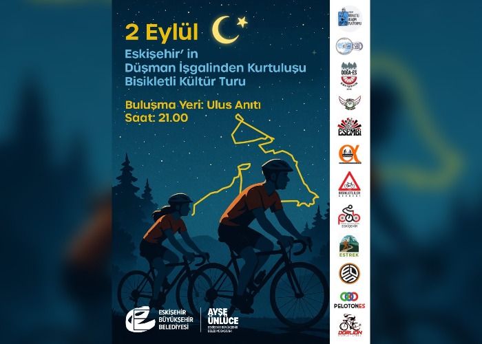 Eylül Eskişehir’in Düşman İşgalinden Kurtuluşu Bisikletli Kültür