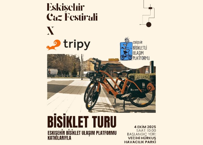 Tripy Sponsorluğunda, EsBUP Katkılarıyla: Festival Açılışında Bisiklet Turu!